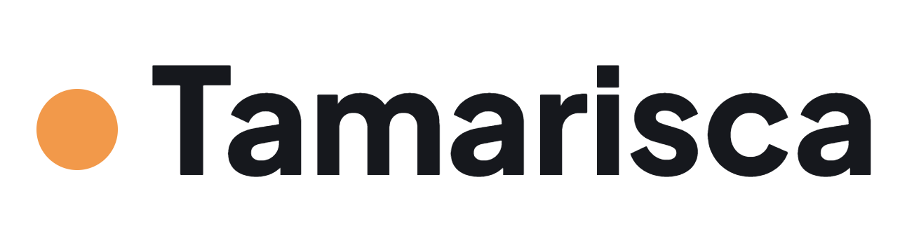Logo Tamarisca, version foncée